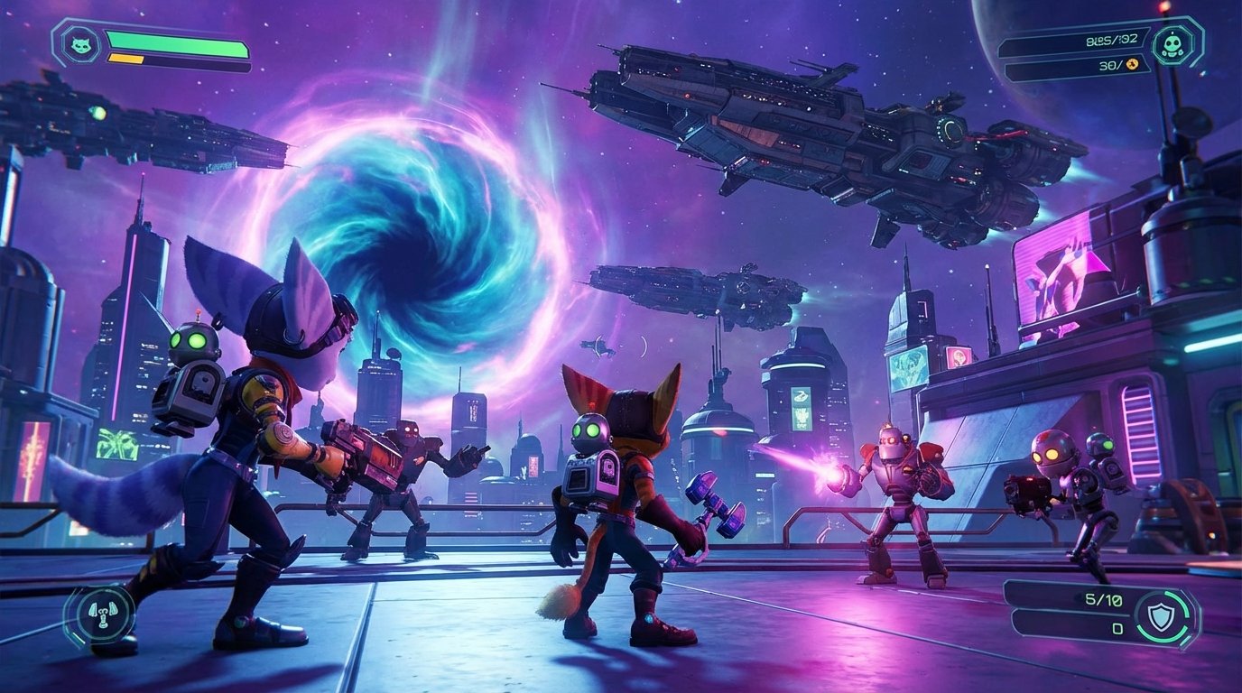 Ratchet & Clank: Rift Apart game screenshot
