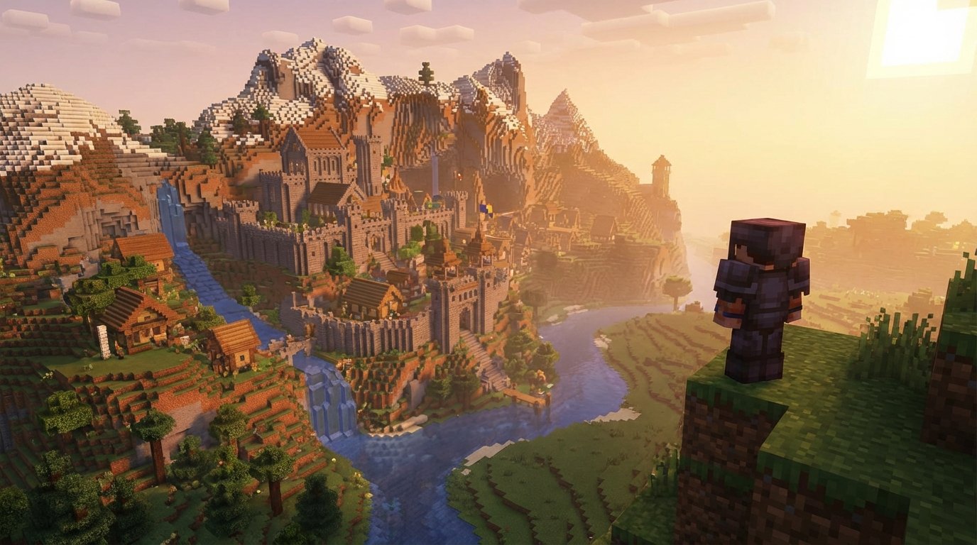 Minecraft game screenshot