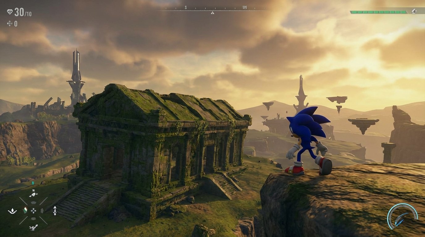 Sonic Frontiers game screenshot