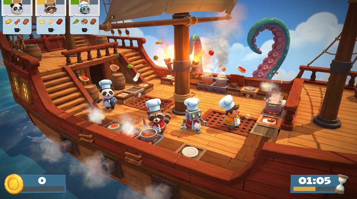 Overcooked! All You Can Eat game screenshot