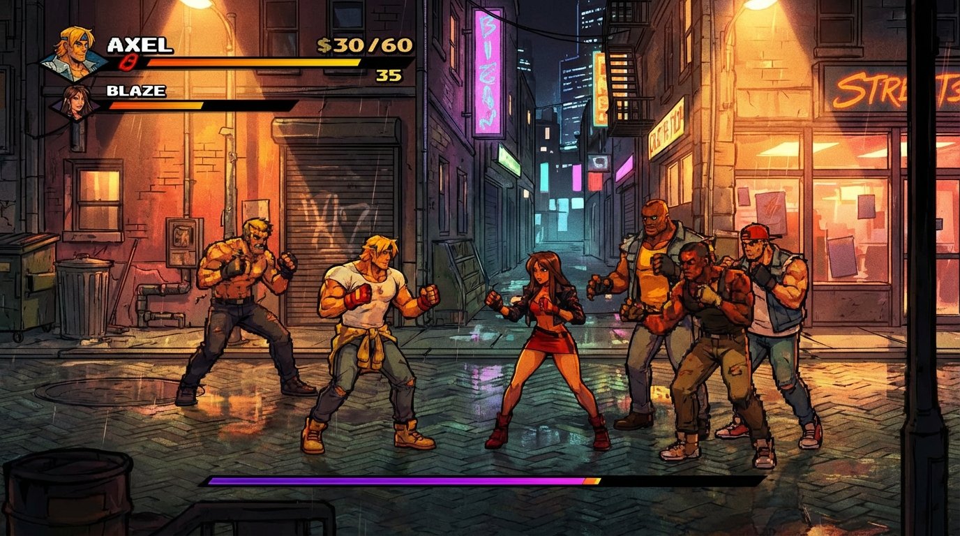 Streets of Rage 4 game screenshot