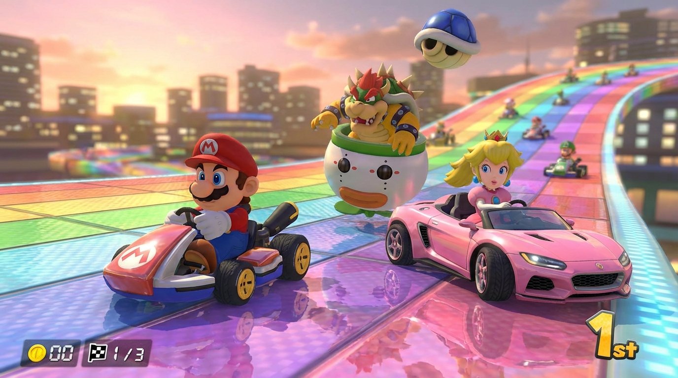 Mario Kart 8 Deluxe game screenshot