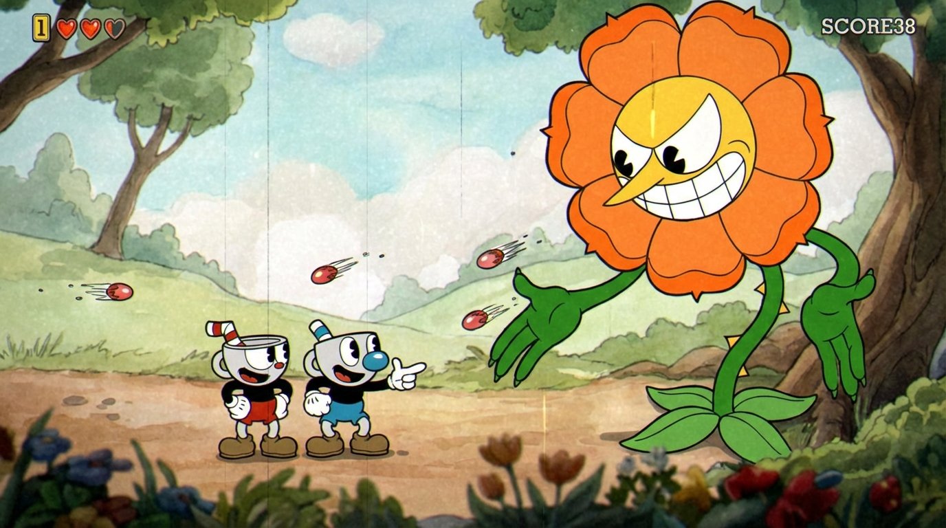 Cuphead game screenshot