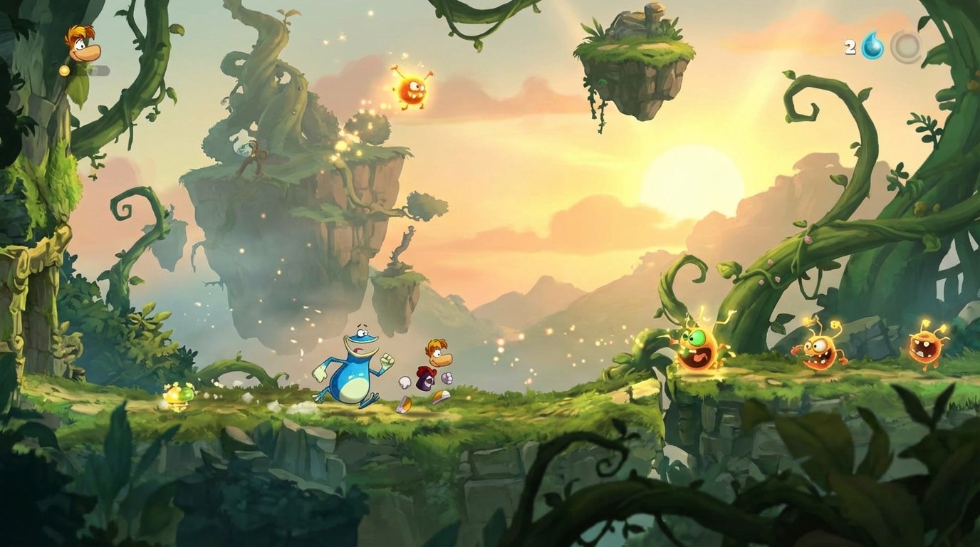 Rayman Legends game screenshot