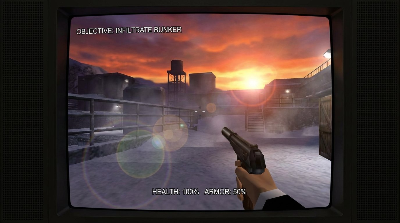 GoldenEye 007 game screenshot