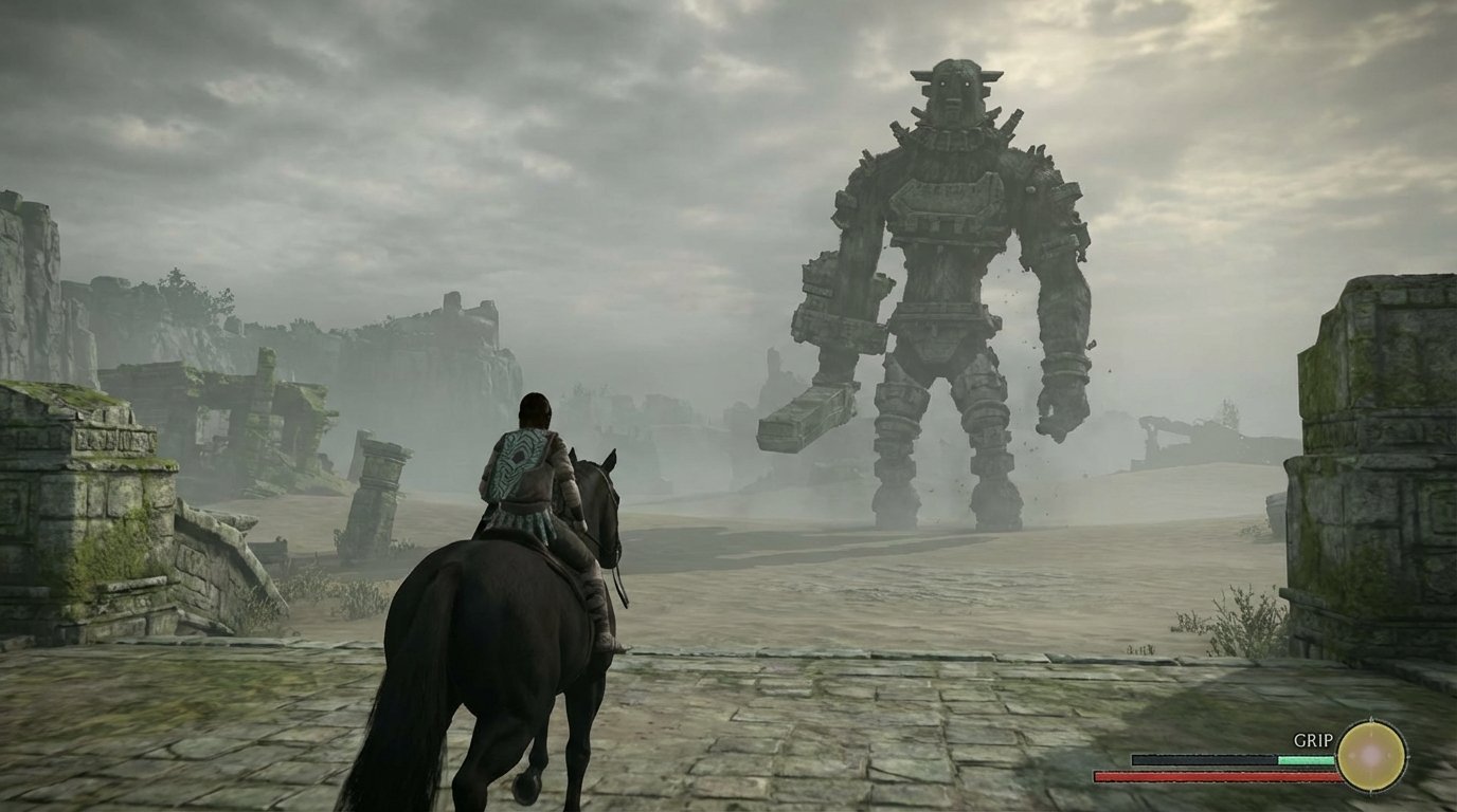 Shadow of the Colossus game screenshot