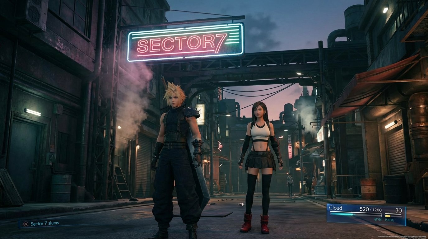 Final Fantasy VII Remake game screenshot