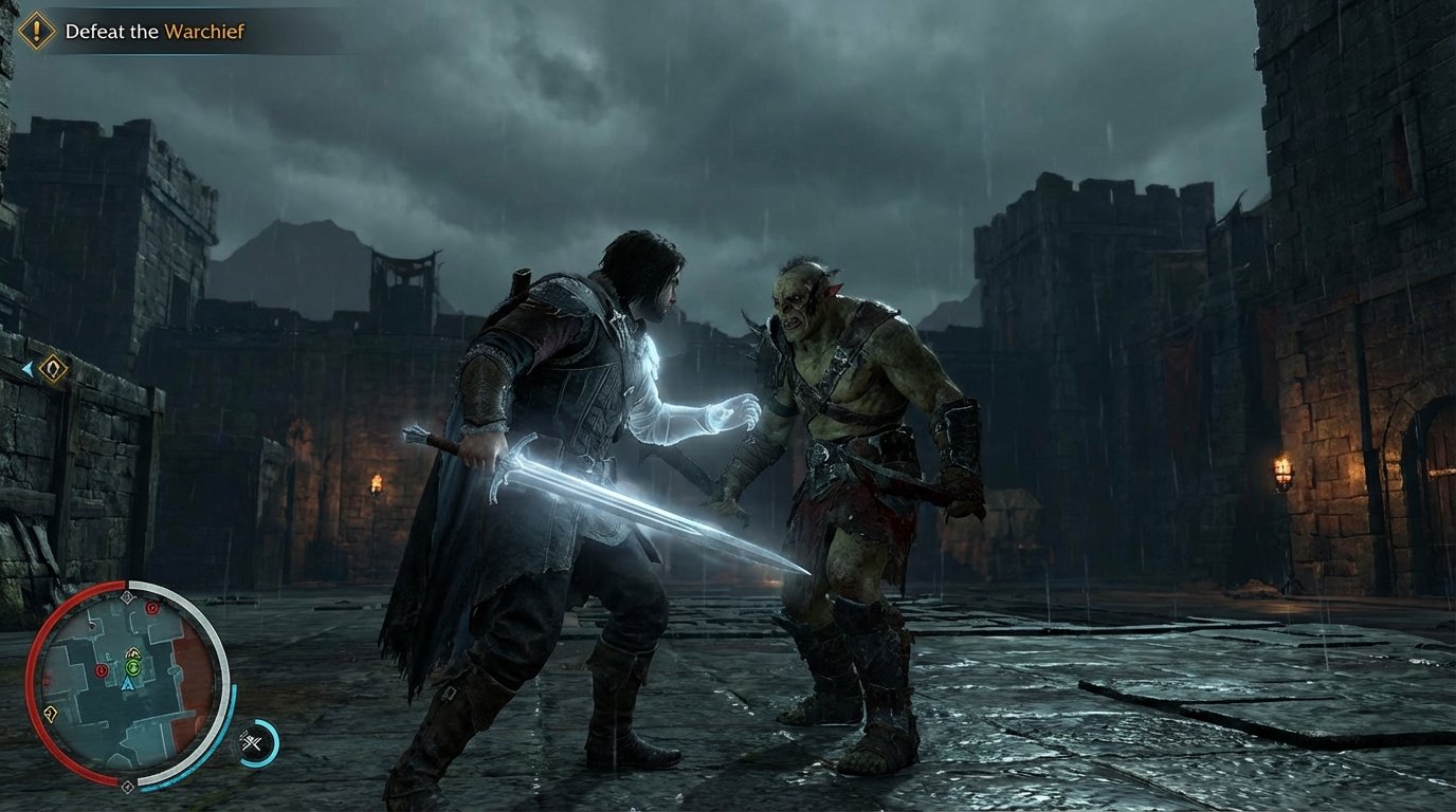 Shadow of Mordor game screenshot