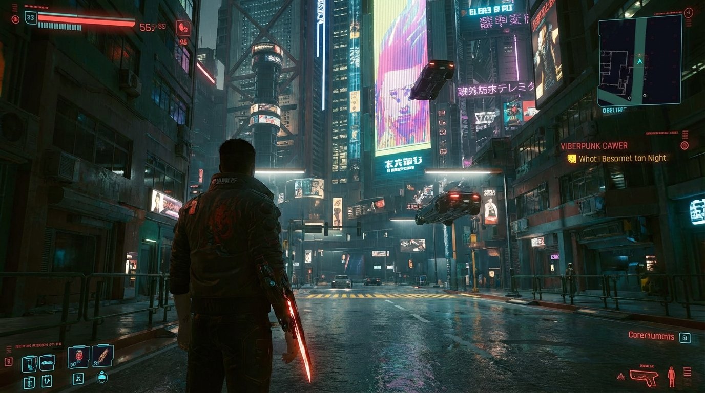 Cyberpunk 2077 game screenshot