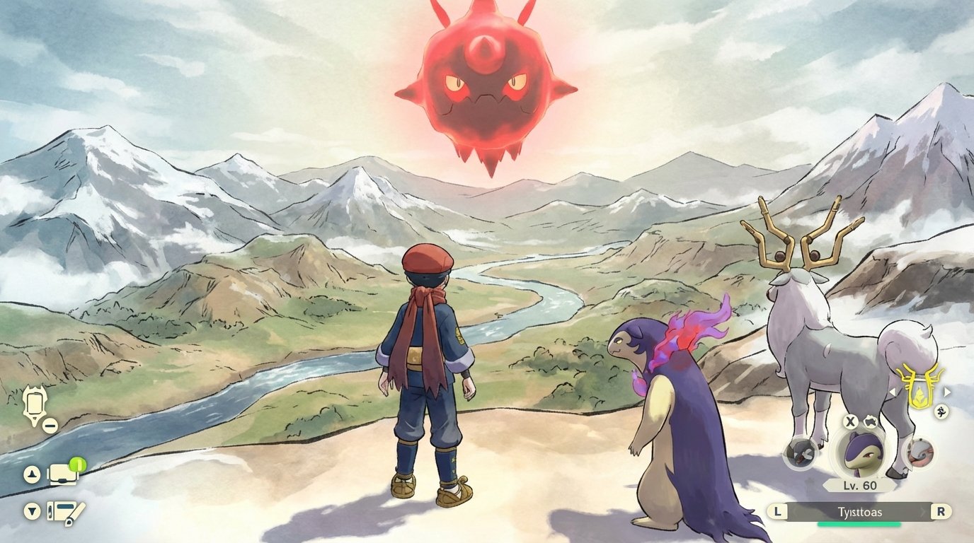 Pokémon Legends: Arceus game screenshot