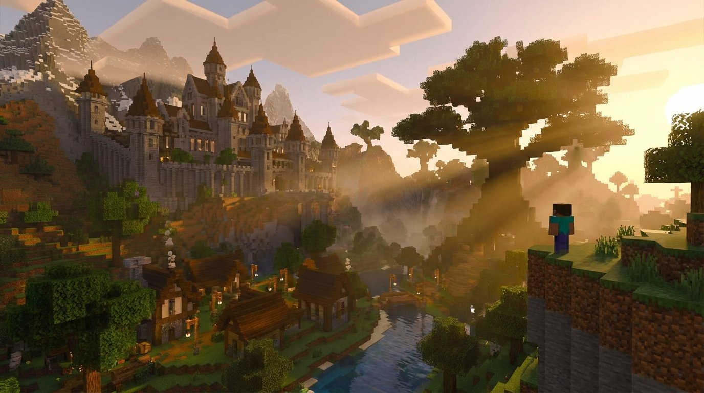 Minecraft game screenshot