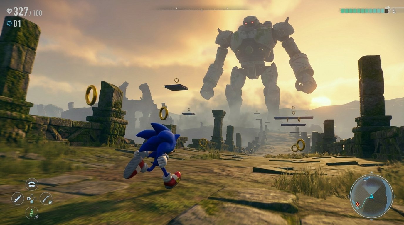 Sonic Frontiers game screenshot