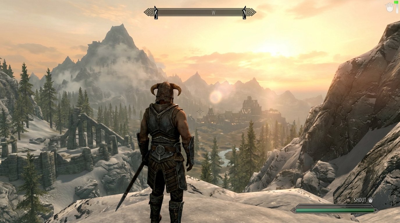 The Elder Scrolls V: Skyrim game screenshot