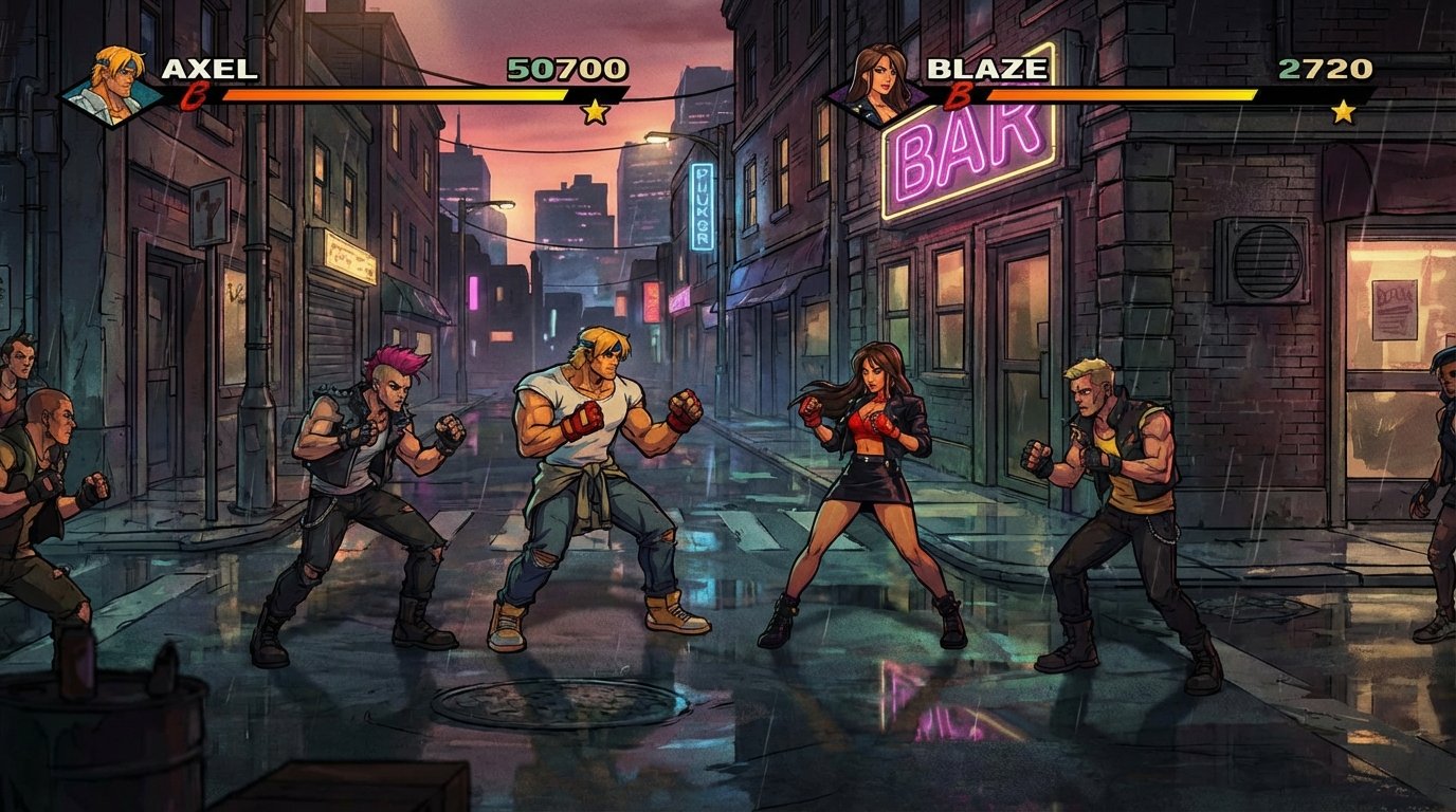 Streets of Rage 4 game screenshot