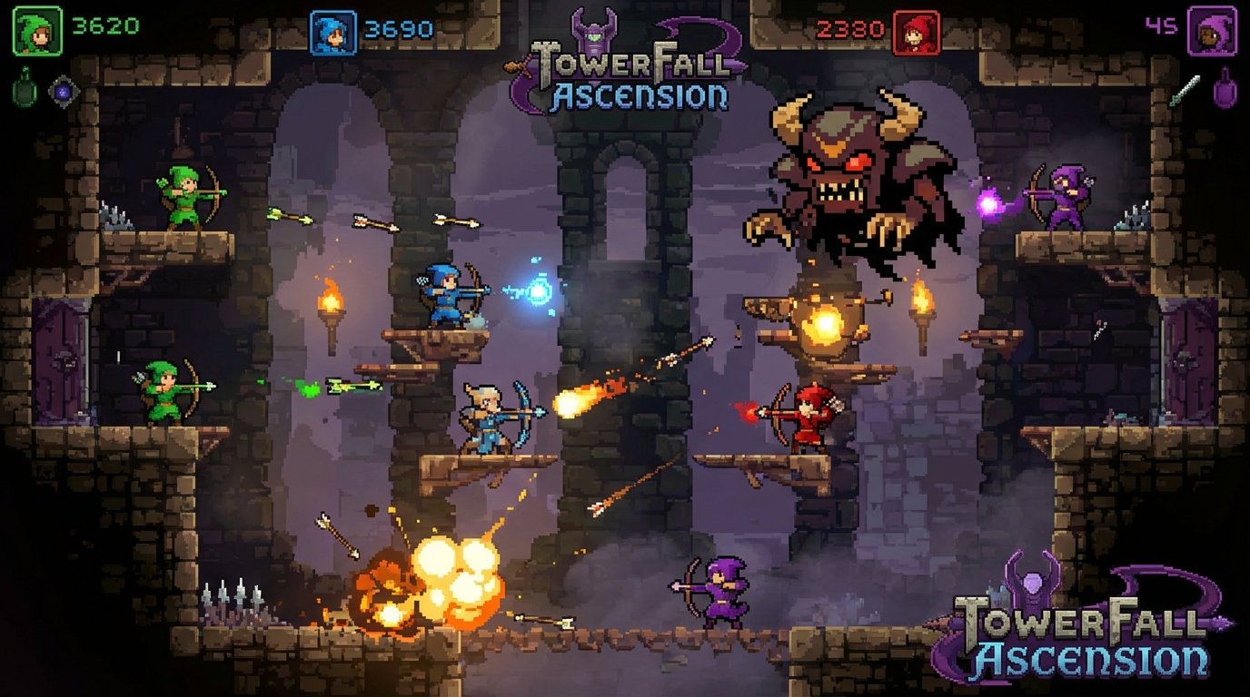 TowerFall Ascension game screenshot