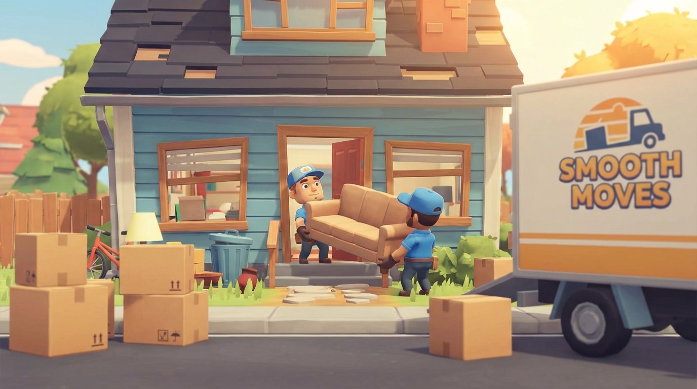 Moving Out game screenshot