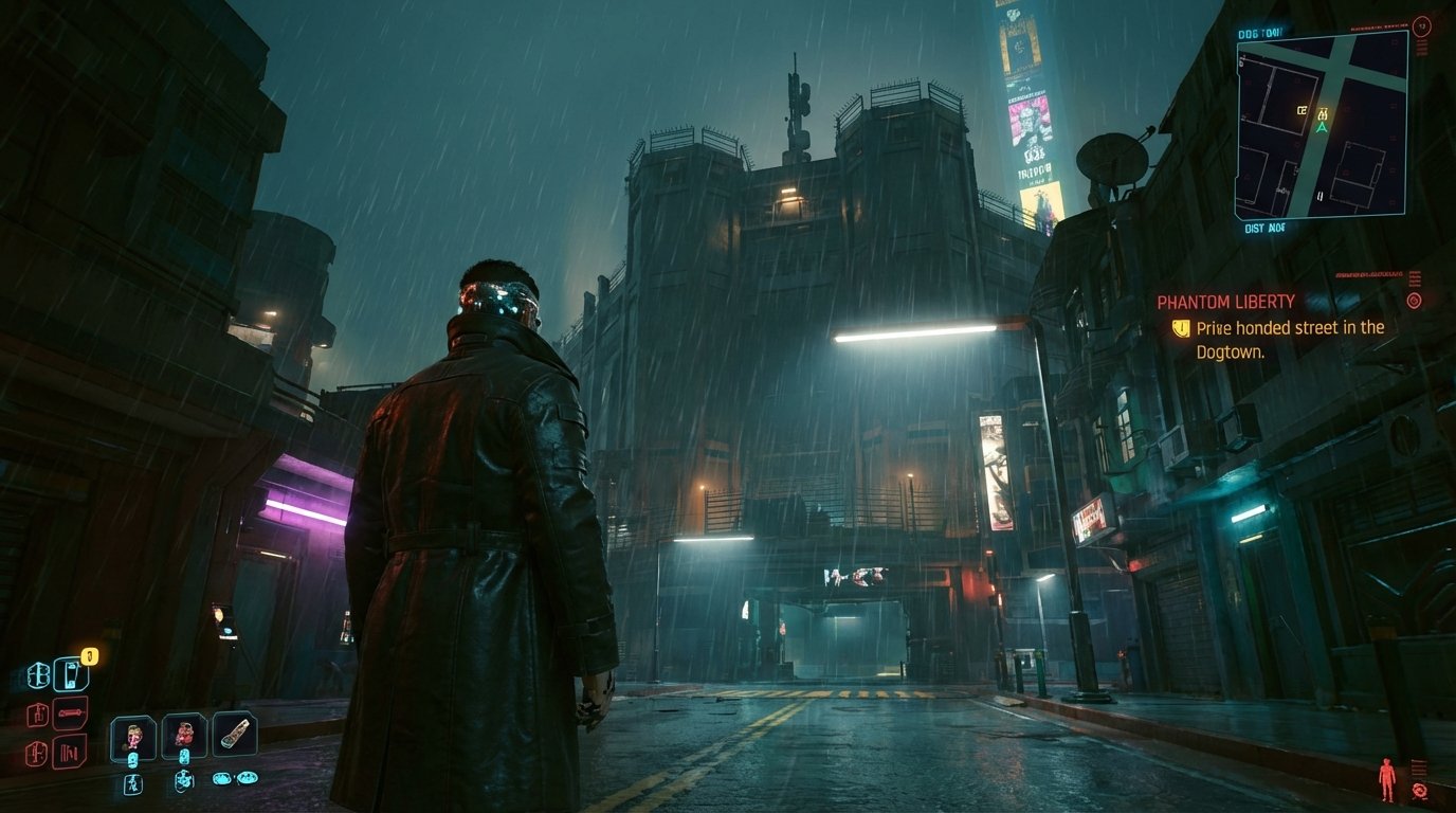 Cyberpunk 2077: Phantom Liberty game screenshot