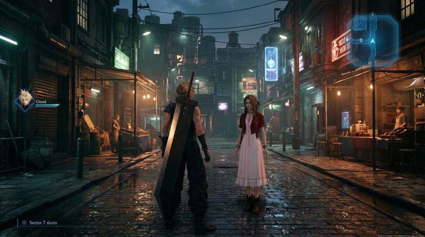 Final Fantasy VII Remake game screenshot