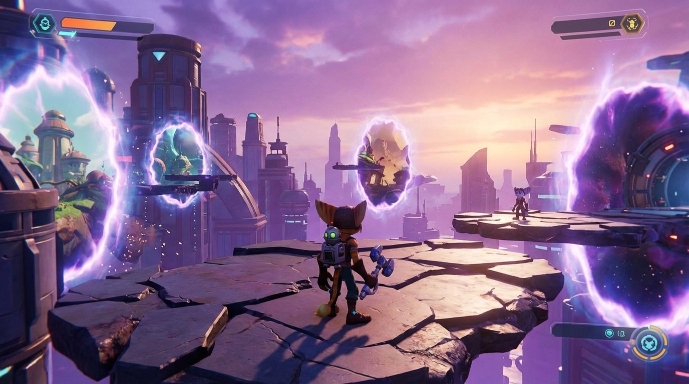 Ratchet & Clank: Rift Apart game screenshot