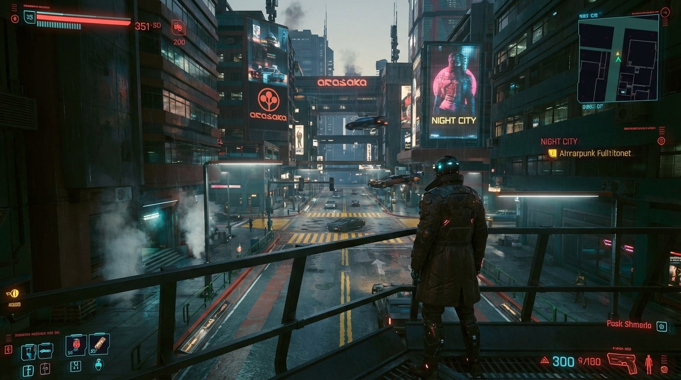 Cyberpunk 2077 game screenshot