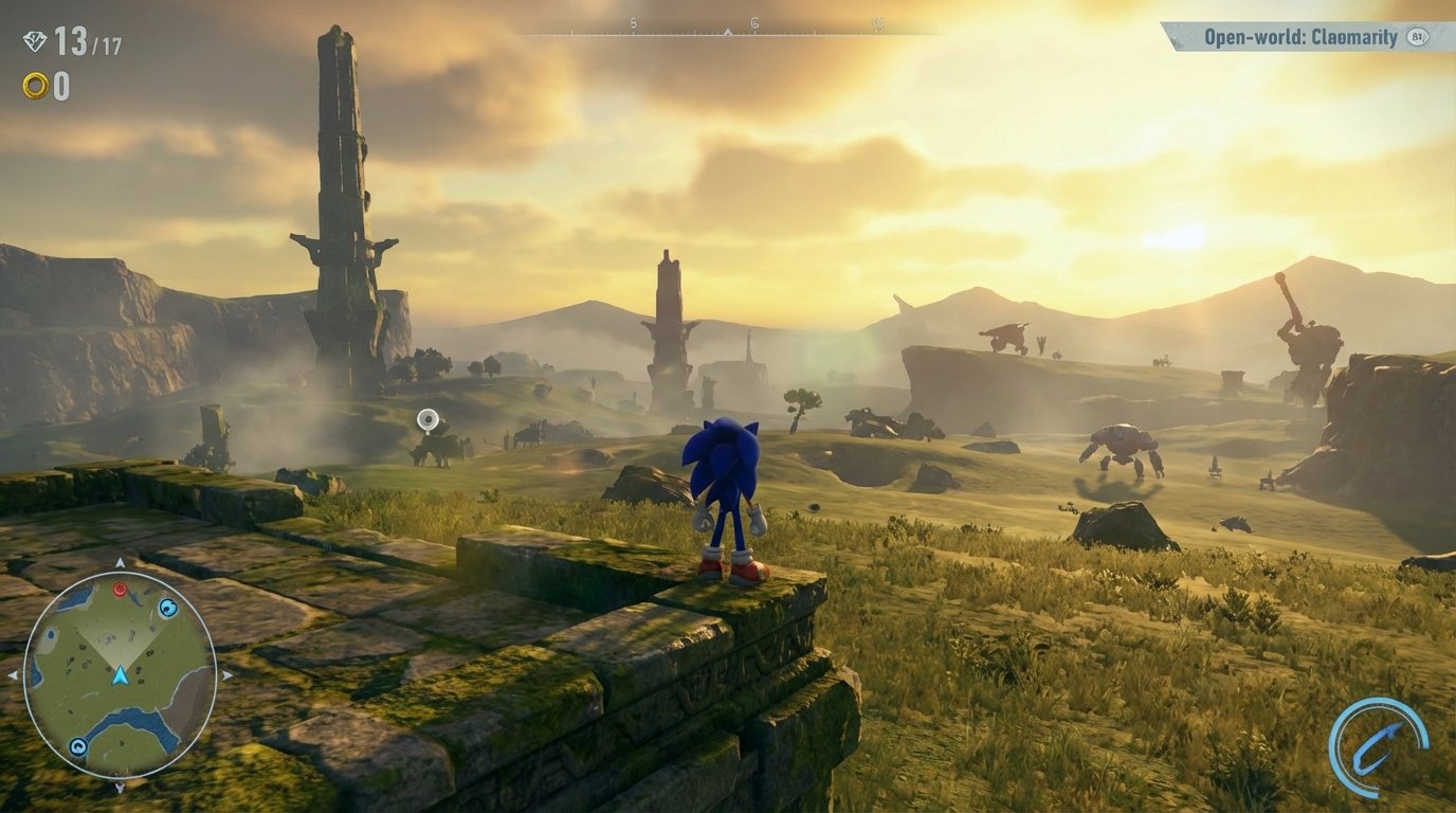 Sonic Frontiers game screenshot