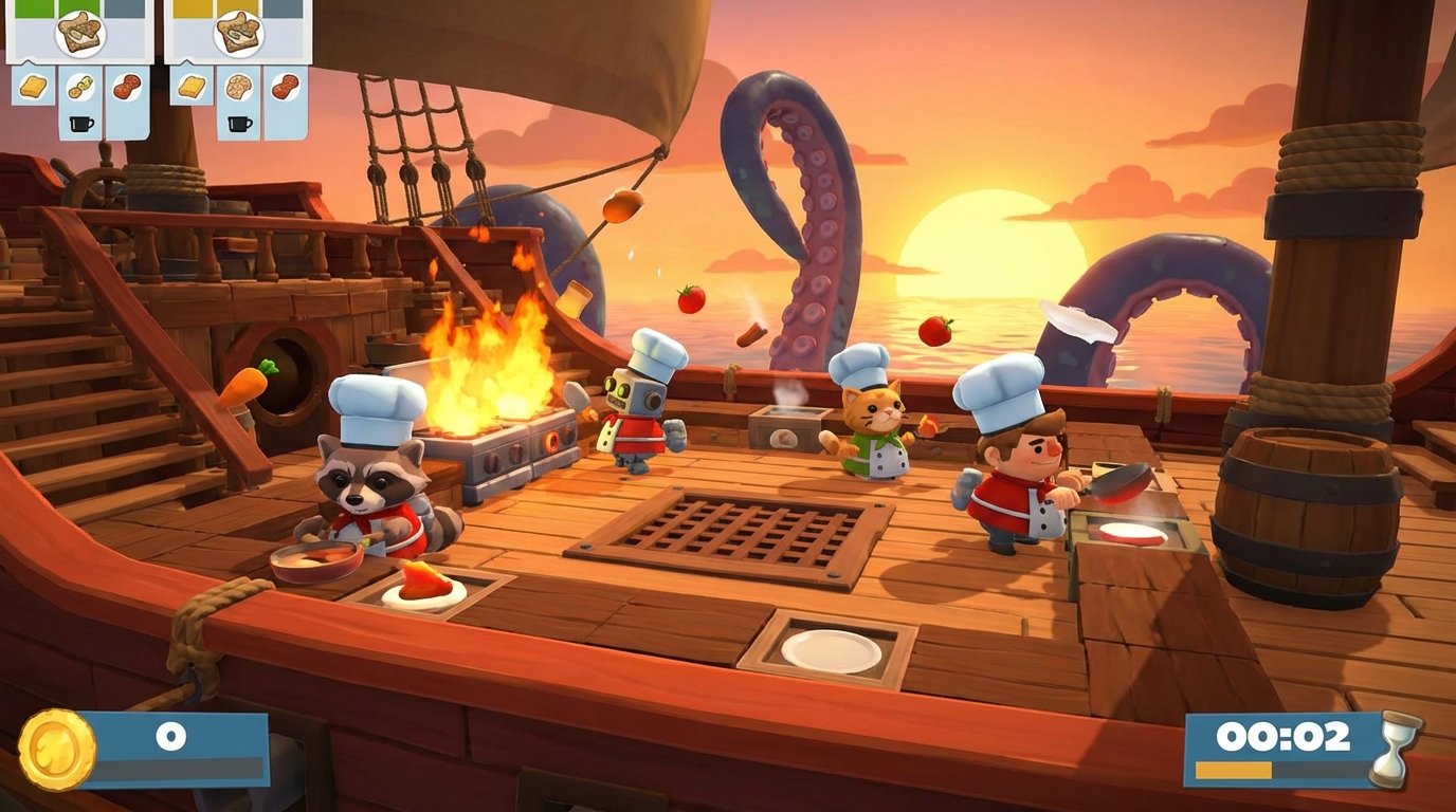Overcooked! All You Can Eat game screenshot