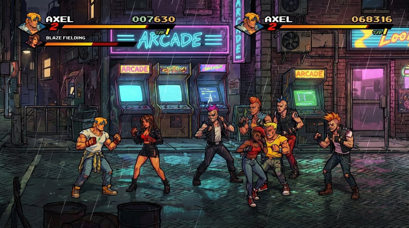 Streets of Rage 4 game screenshot