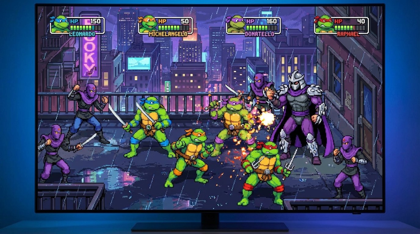 Teenage Mutant Ninja Turtles: Shredder’s Revenge game screenshot