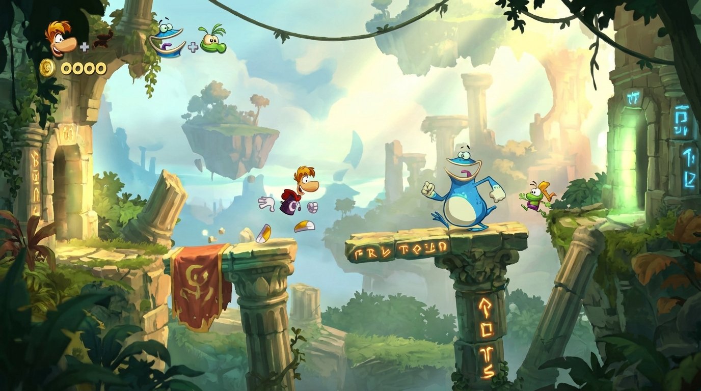Rayman Legends game screenshot