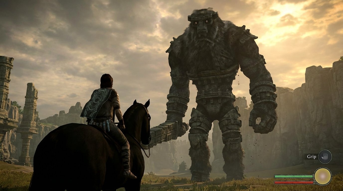 Shadow of the Colossus game screenshot