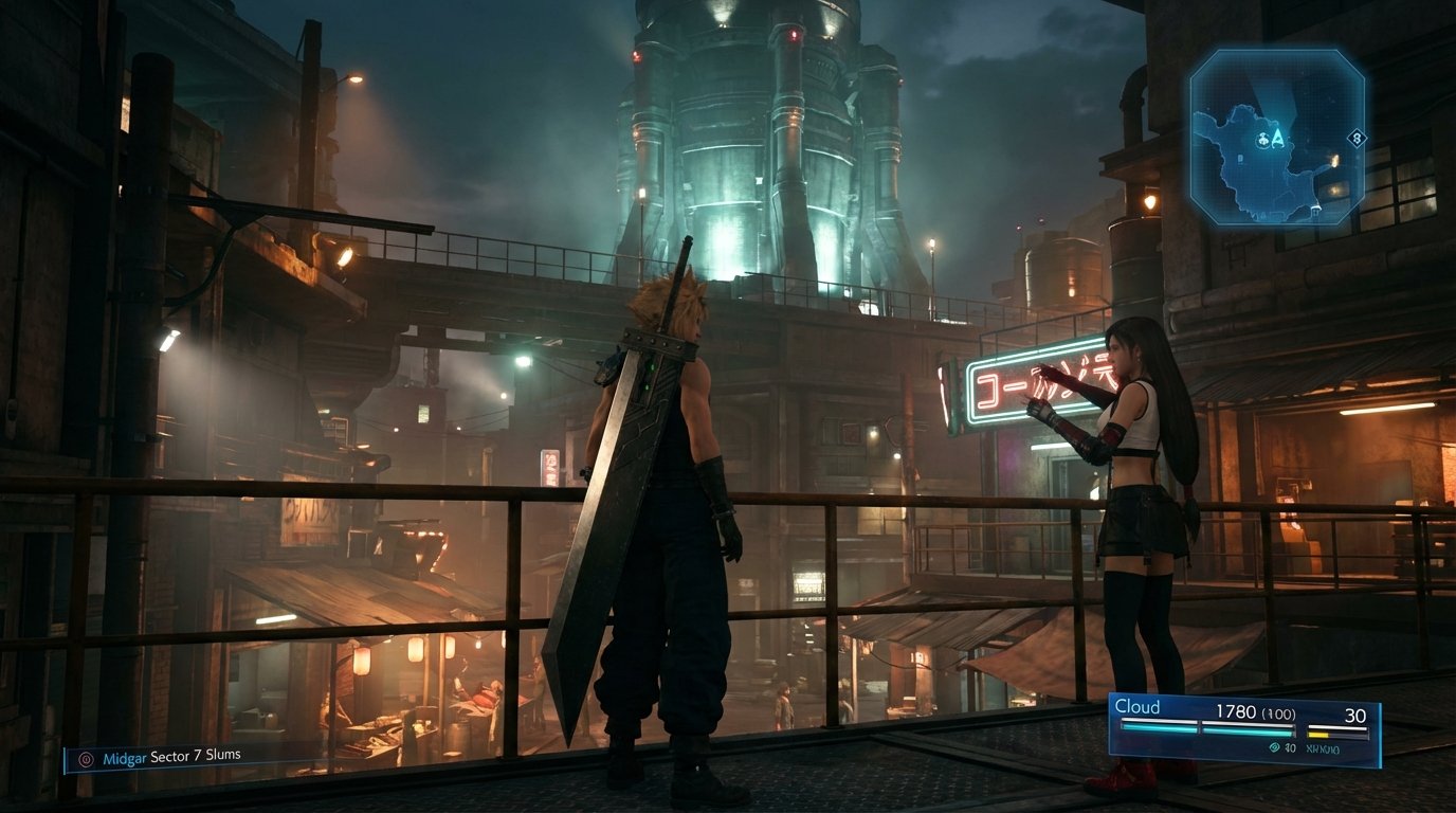 Final Fantasy VII Remake game screenshot