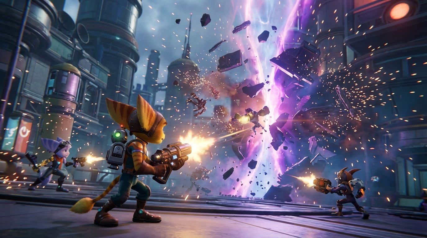 Ratchet & Clank: Rift Apart game screenshot