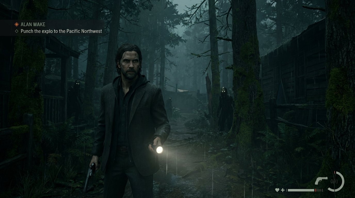 Alan Wake 2 game screenshot