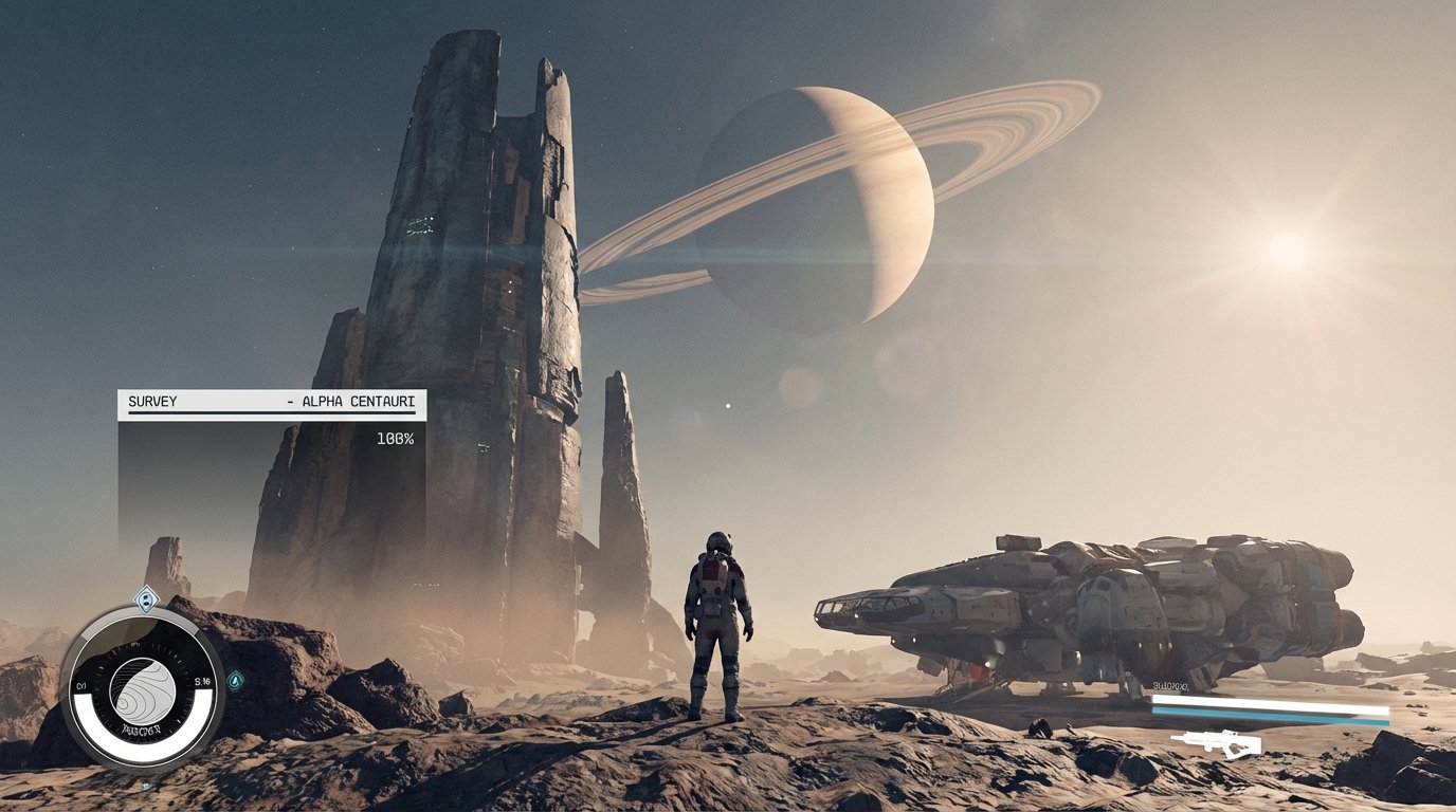 Starfield game screenshot