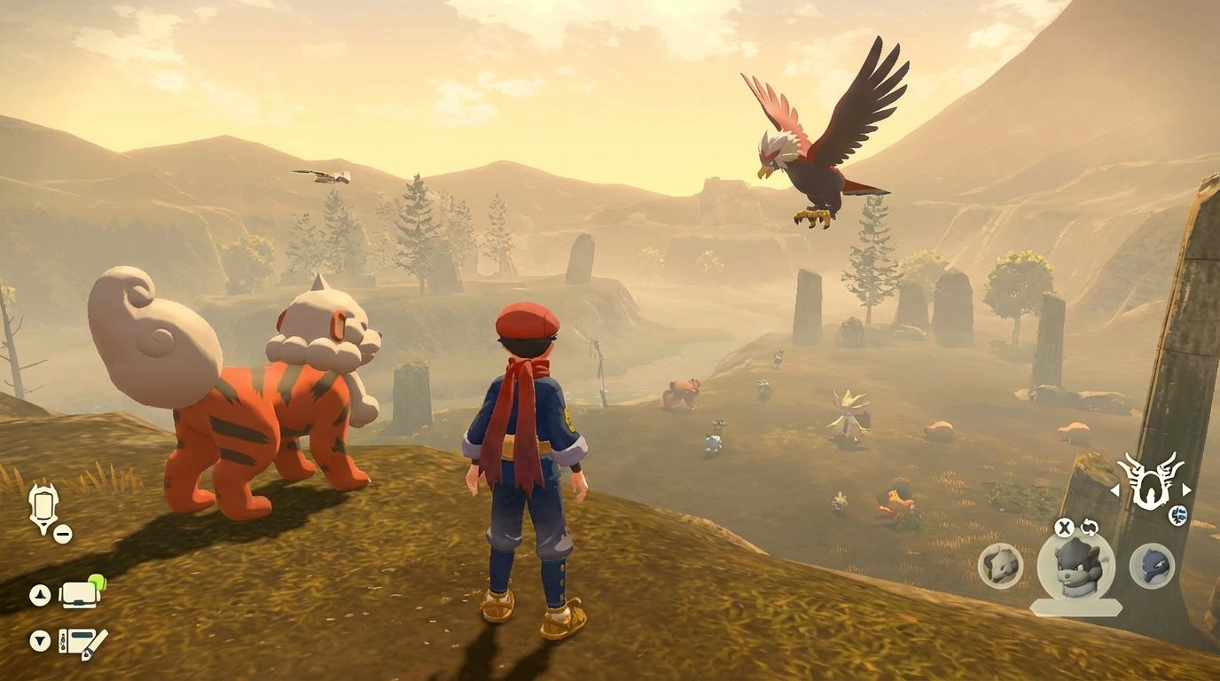 Pokémon Legends: Arceus game screenshot