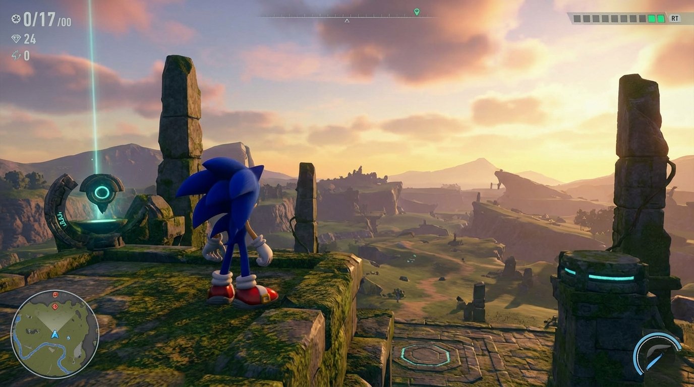 Sonic Frontiers game screenshot