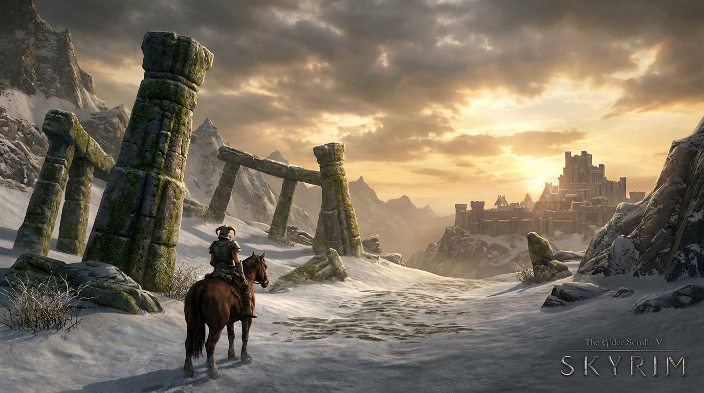 The Elder Scrolls V: Skyrim game screenshot