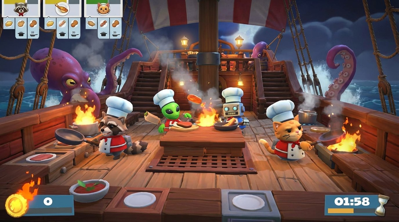 Overcooked! All You Can Eat game screenshot
