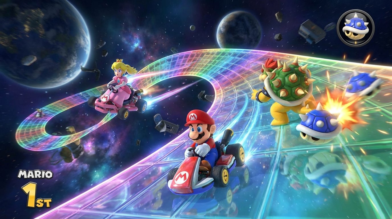 Mario Kart 8 Deluxe game screenshot
