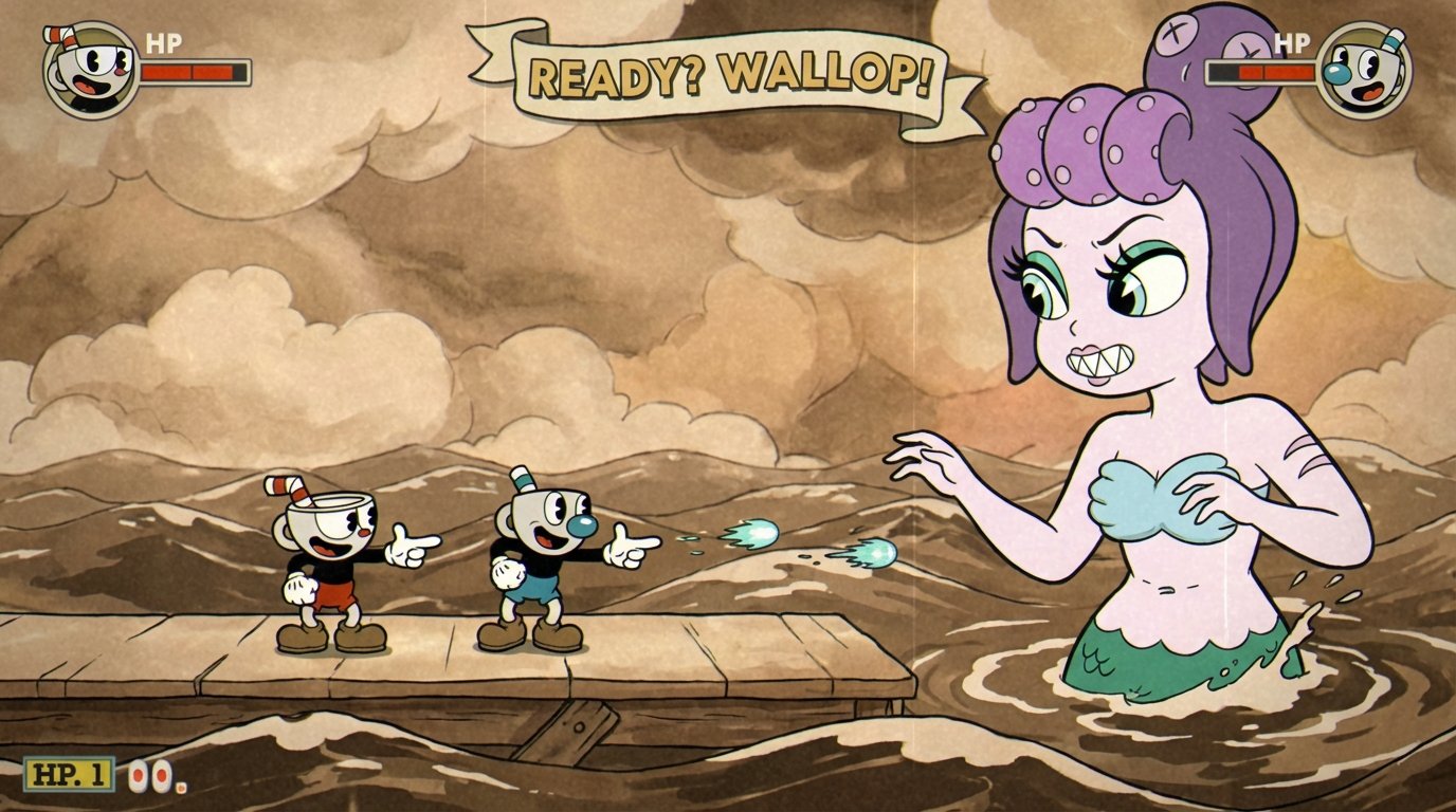 Cuphead game screenshot