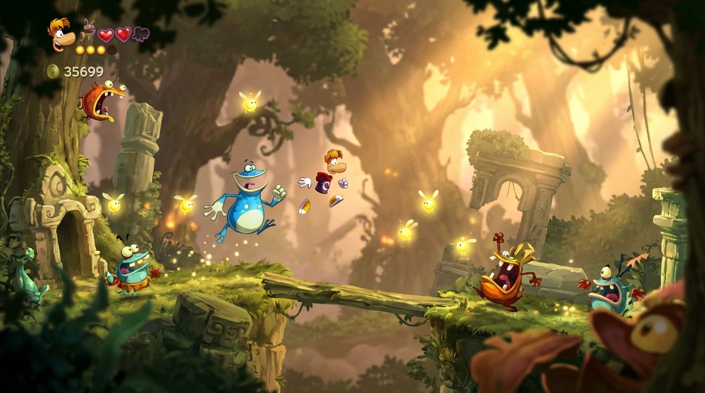 Rayman Legends game screenshot