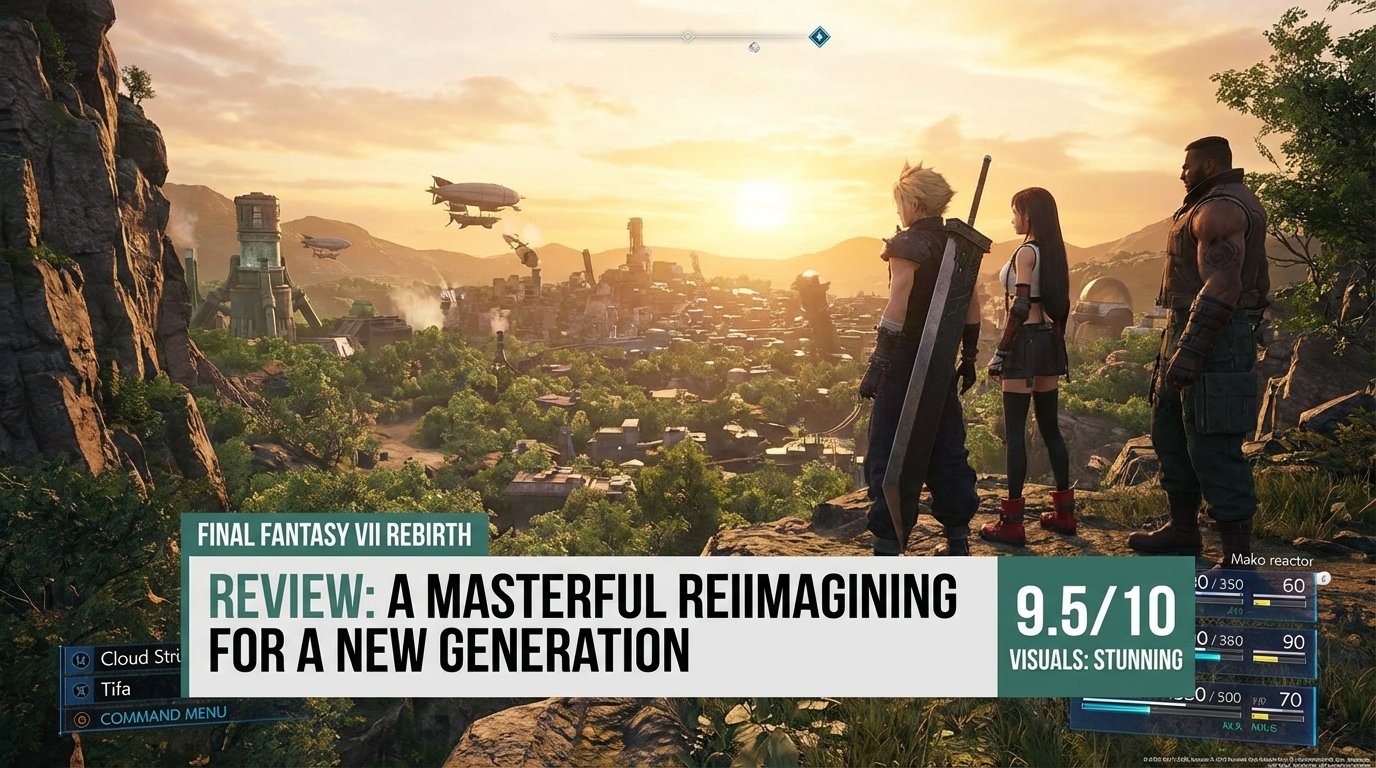 Final Fantasy VII Rebirth Review: A Masterful Reimagining for a New Generation graphics and visuals