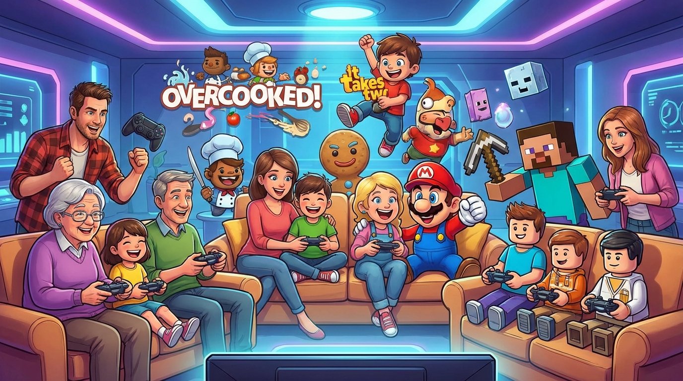 20 Best Couch Co Op Games You Can Play Across Generations In 2026 Nano Banana 
